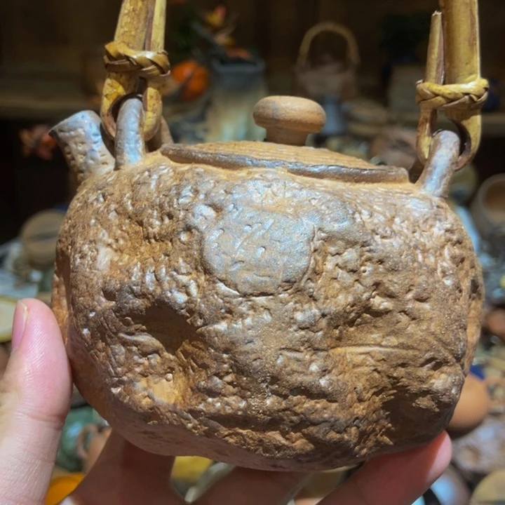 柴烧老岩泥高端茶器