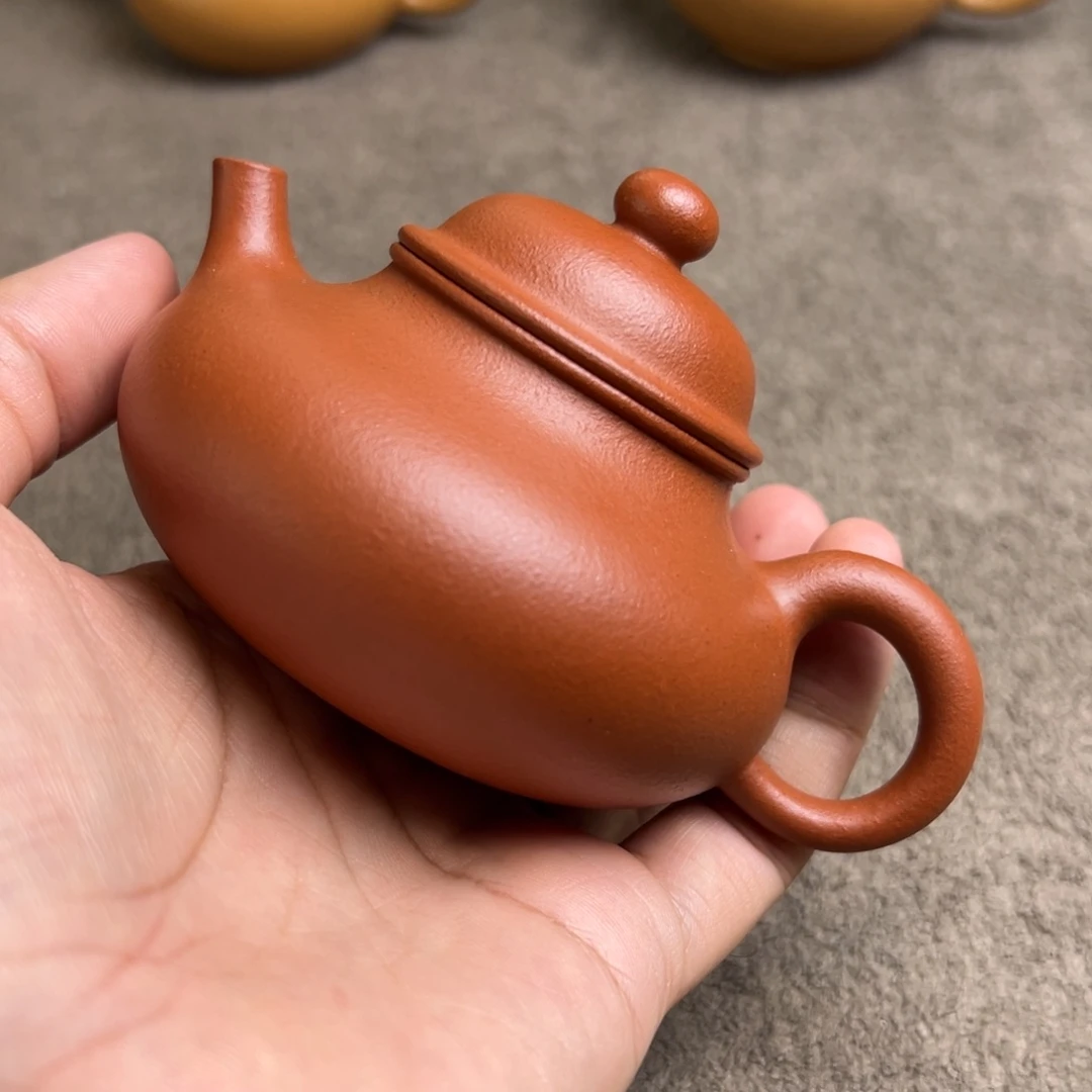 宣***诺茶壶朱泥大红泥容天