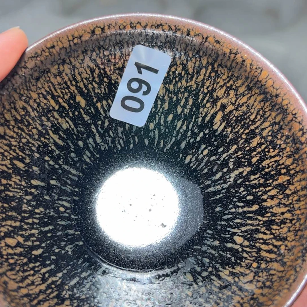 茶盏全手工原矿原釉建盏