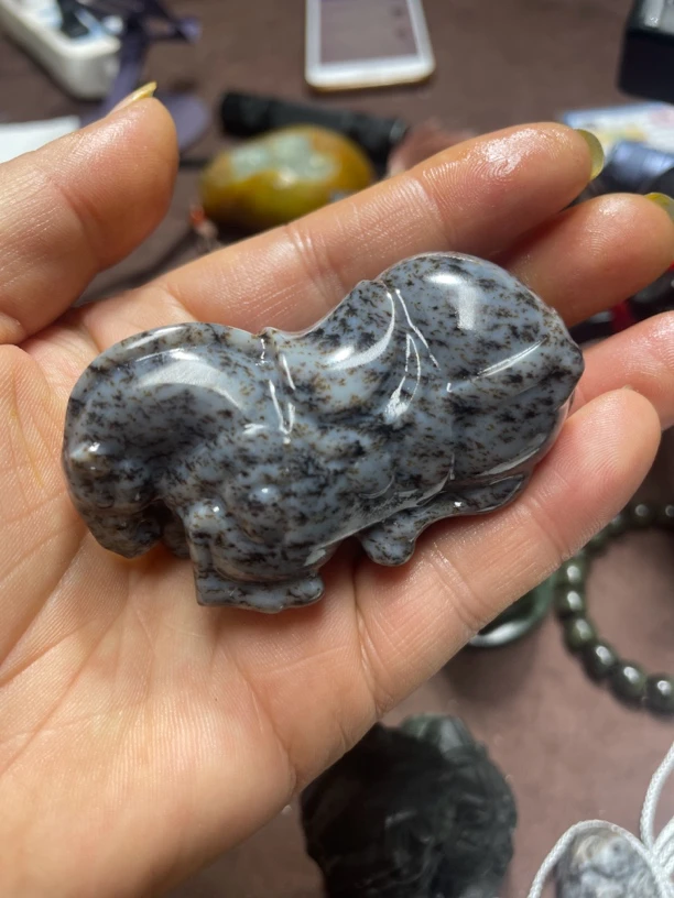 和田玉 把 件 马到成功