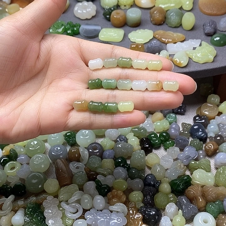 未镶嵌和田玉挂件竹节19.9一个多样性发其一