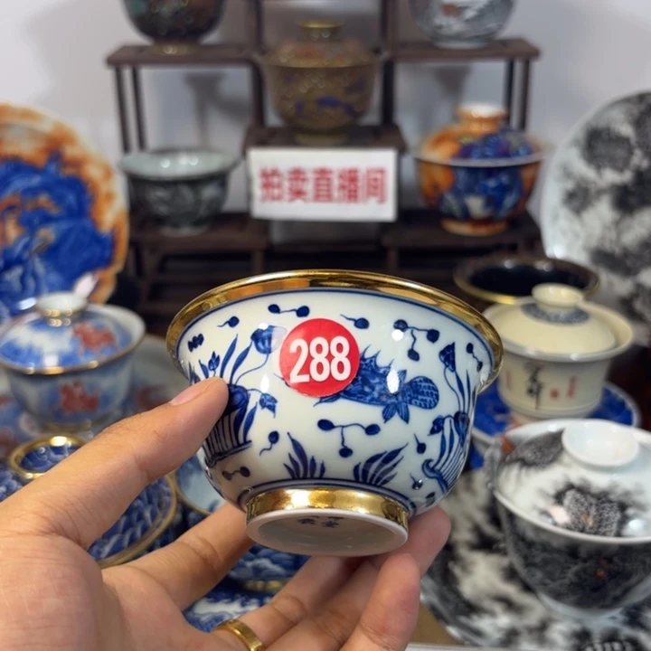 墨***川景德镇手工手绘陶瓷