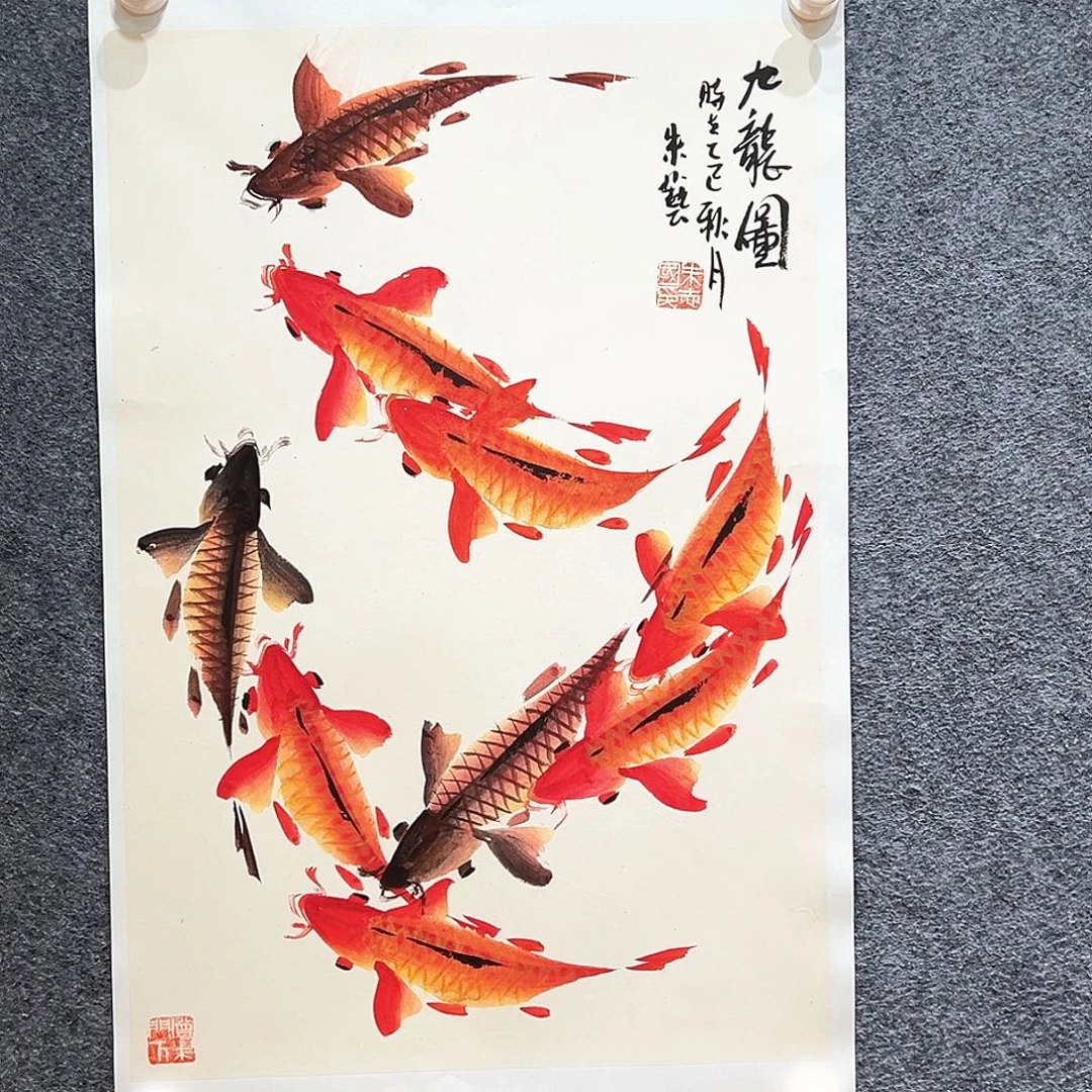 国画纯手绘系列画心
