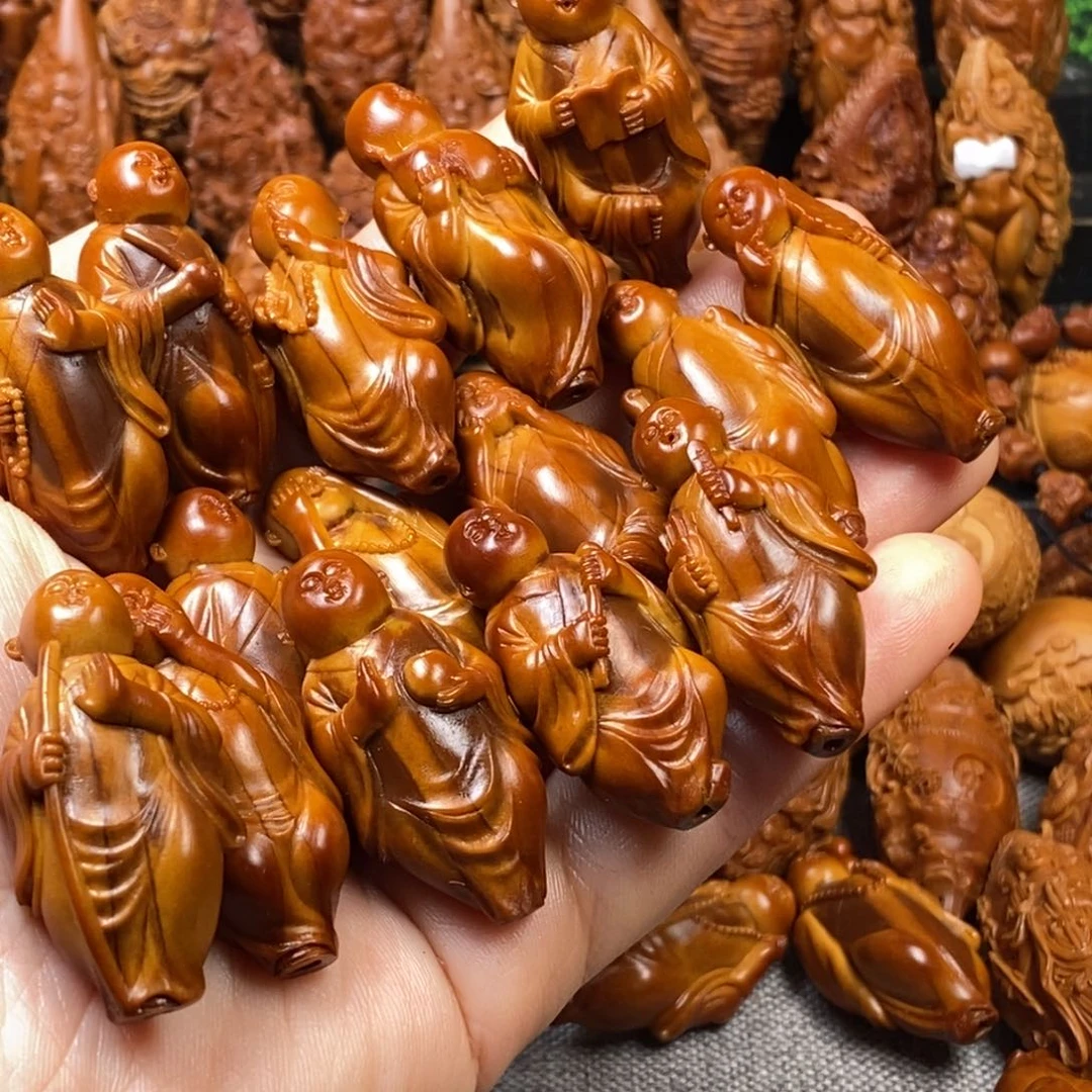 橄榄核手串/手链兵****?核雕脖挂