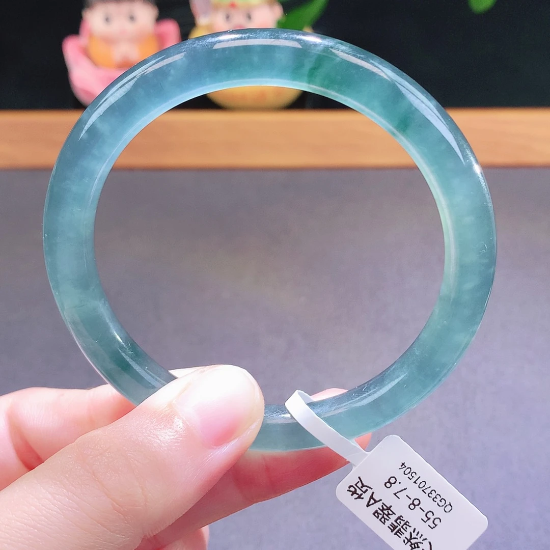 翡翠未镶嵌手镯天然翡翠