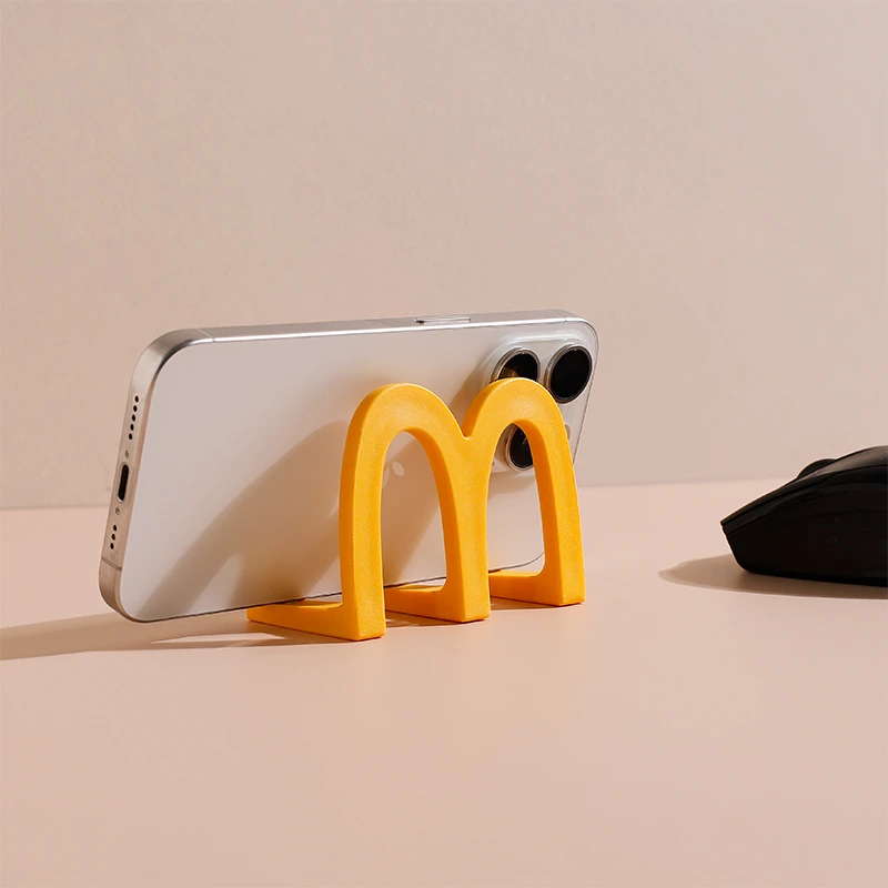 M麦当当桌面手机支架小摆件创意办公室放手机的架子学生追剧神器