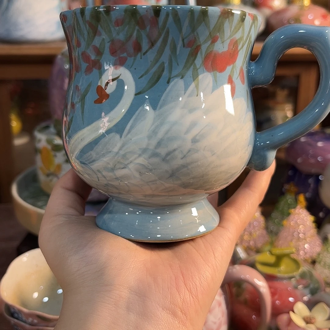 景德镇本地手工手绘高温釉下彩