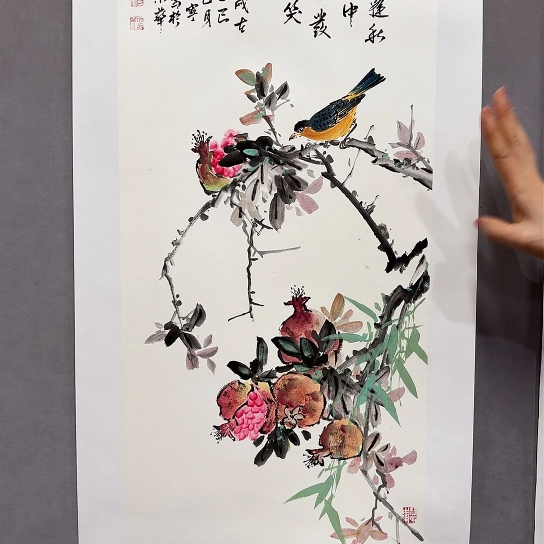 国画国画纯手绘作品请放心去藏