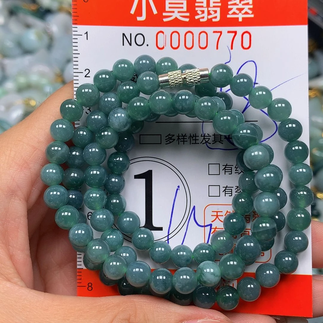 翡翠未镶嵌颈饰11111111112112