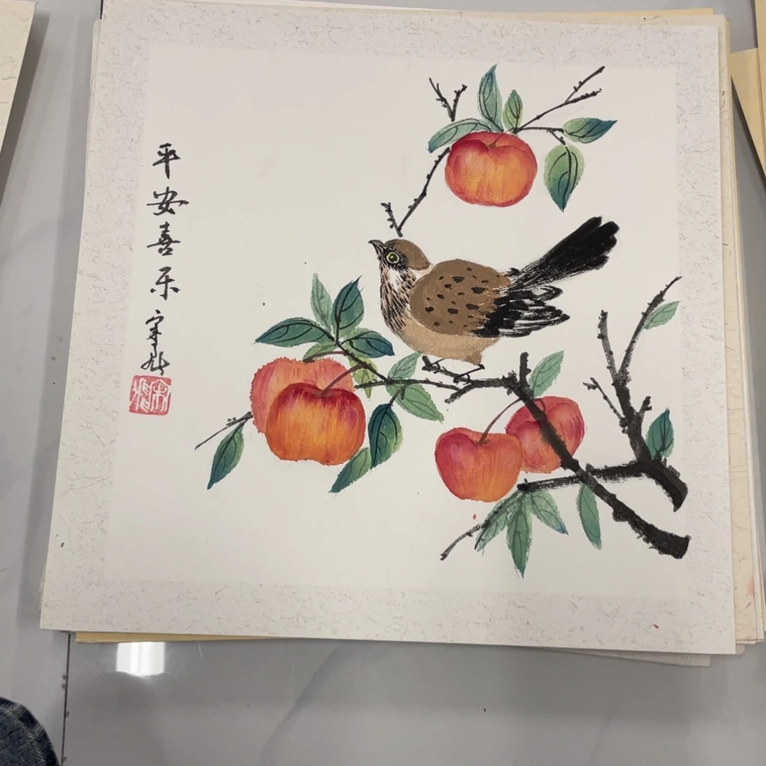 国画宋飞老师绘画