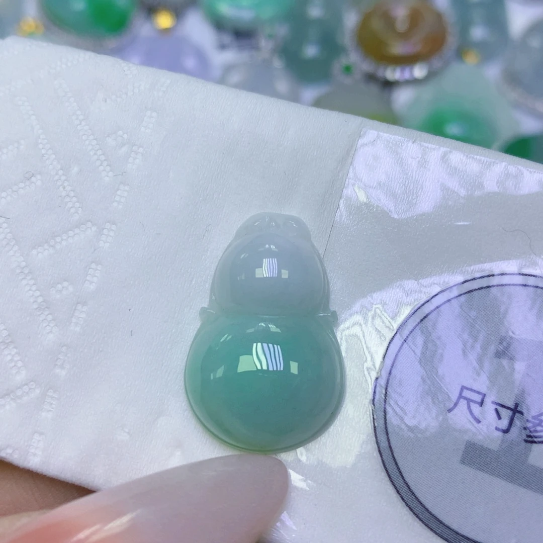 翡翠未镶嵌颈饰天然缅甸翡翠a货百元以上9元证书费自理