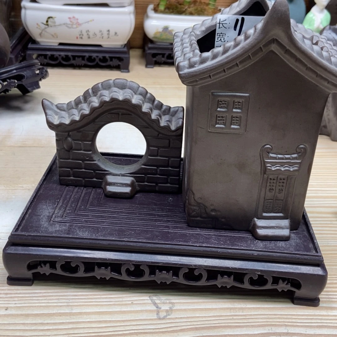 瓷片陶瓷花盆陶瓷艺术