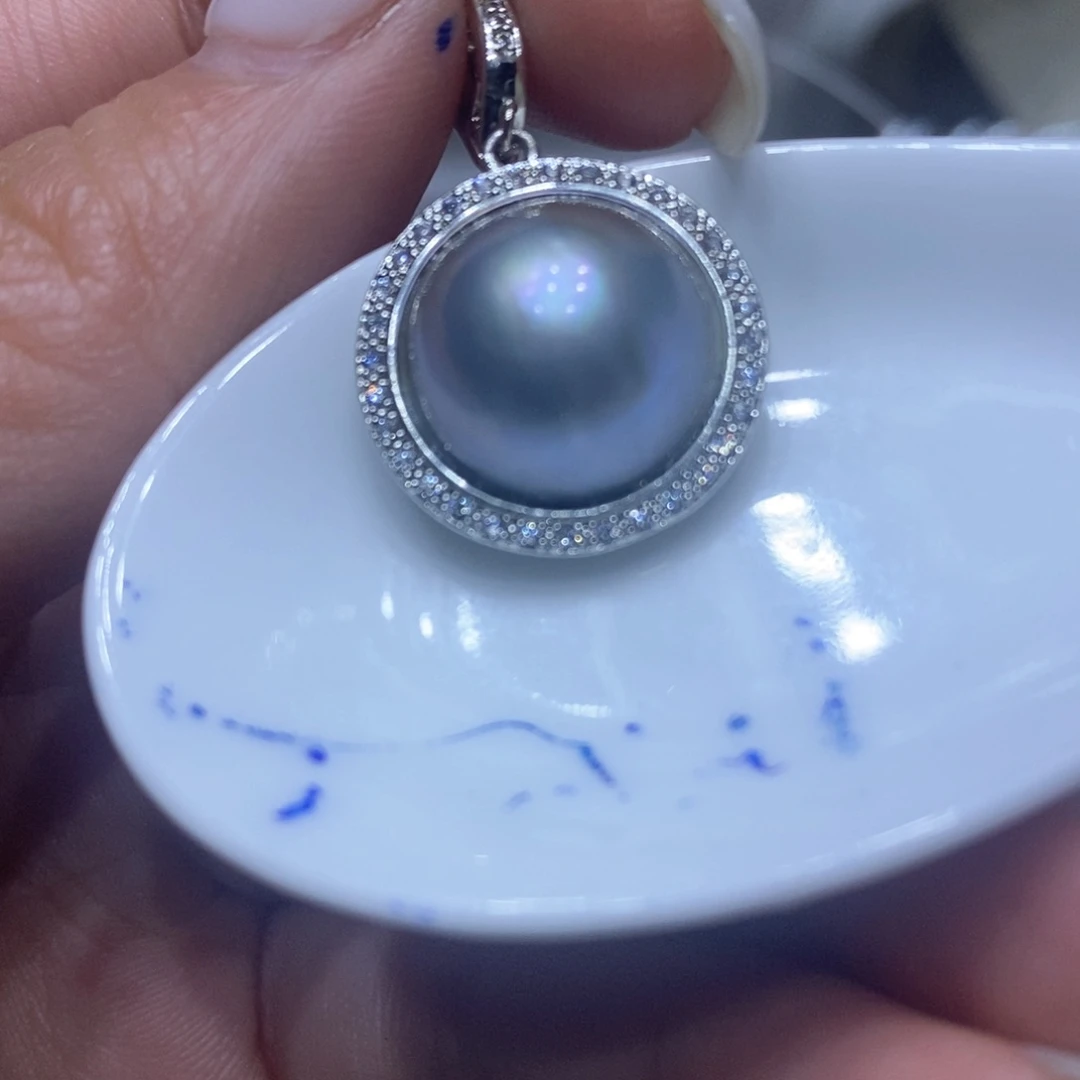 未镶嵌淡水珍珠吊坠