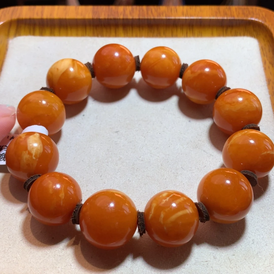 【闪购商品】手串蜜蜡未镶嵌蜜蜡手串