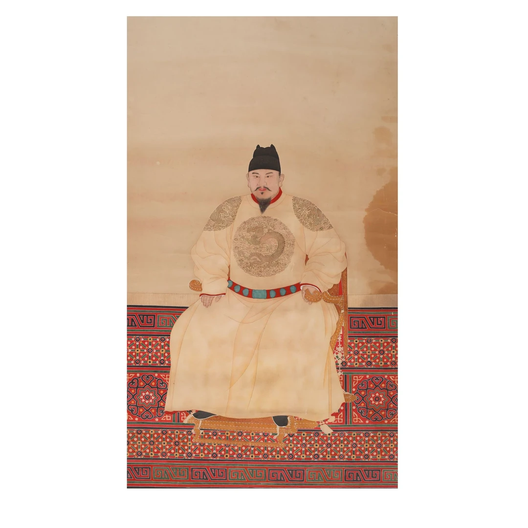 LOT.011 佚名 人物 纸本立轴 97*55cm 1006