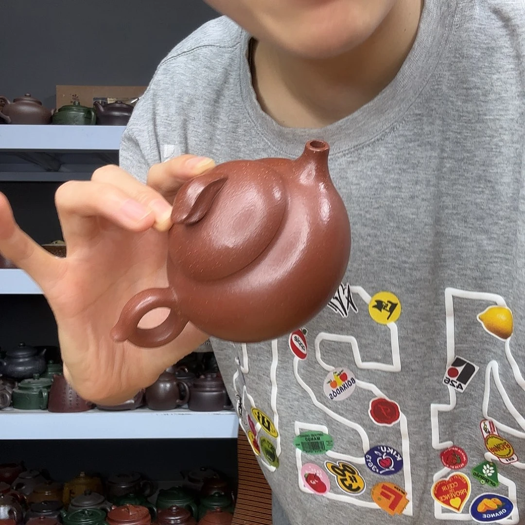 茶壶紫砂民间手艺人全手工制作
