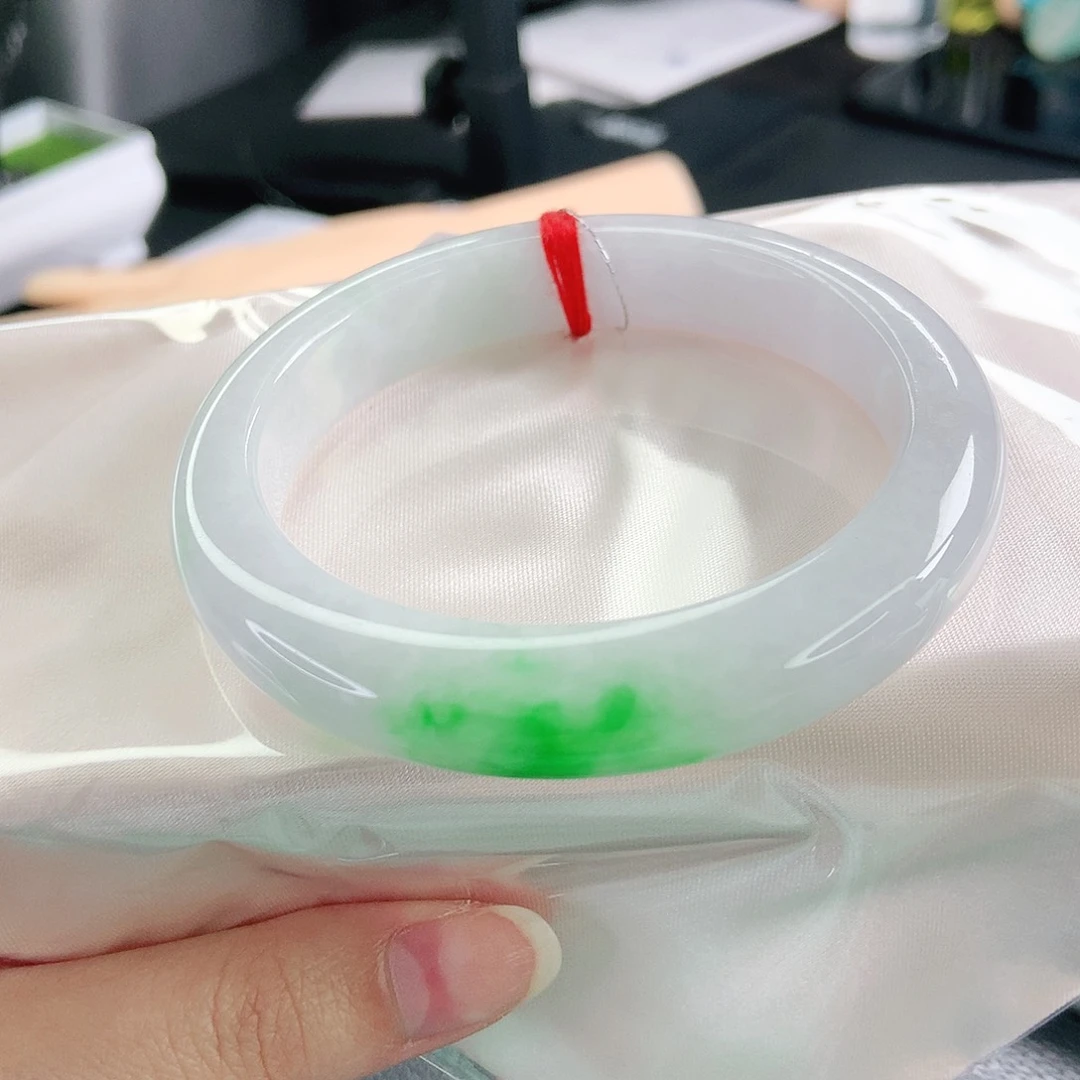 未镶嵌手镯翡翠59圈