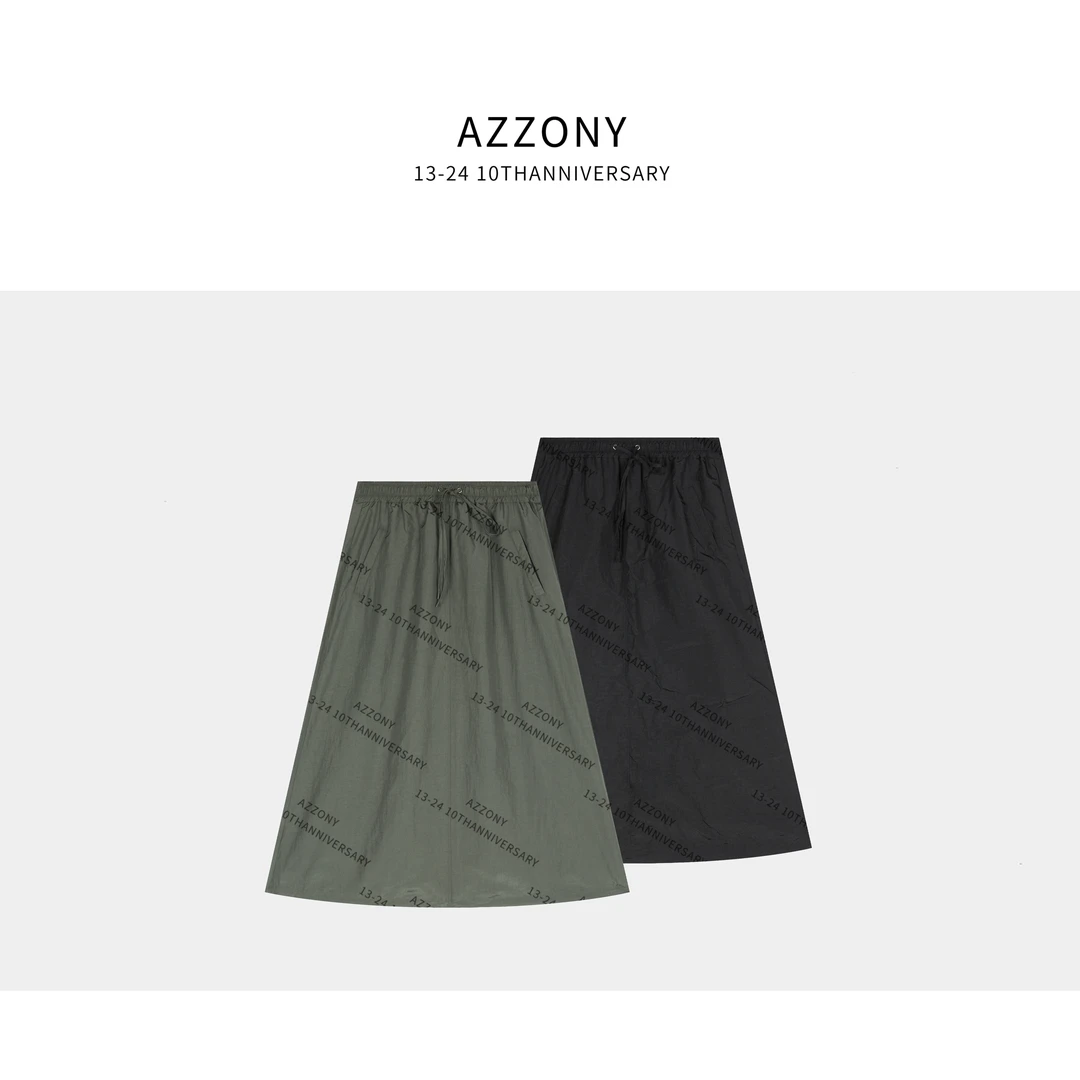 AZQ YYL 哑光松紧半裙 XQSJ4088