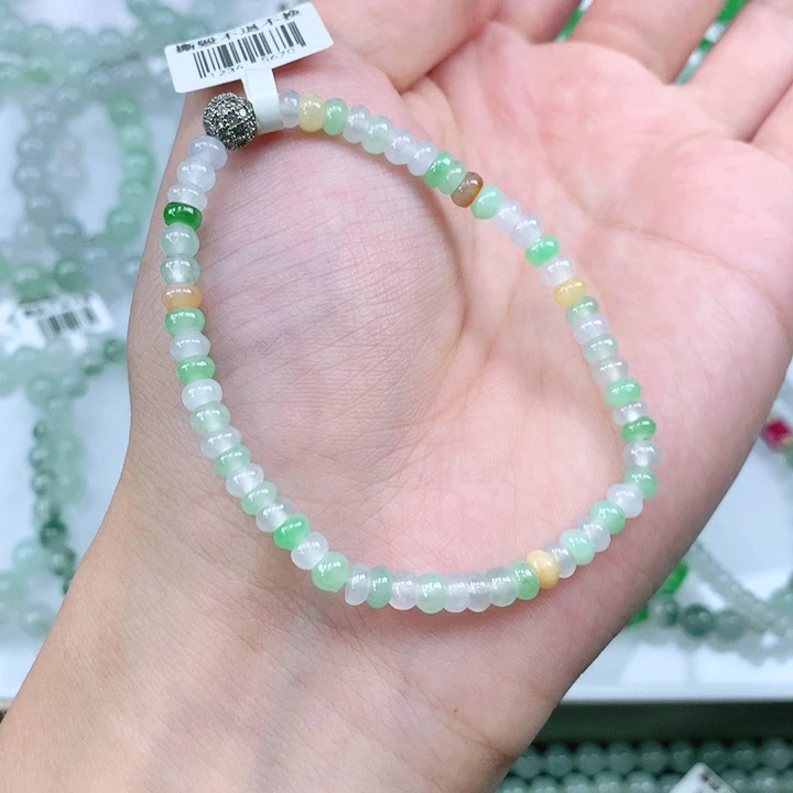 未镶嵌手链翡翠翡翠