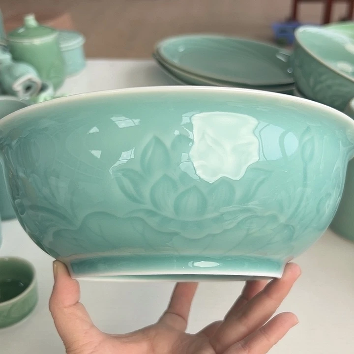 小米茶器龙泉青瓷