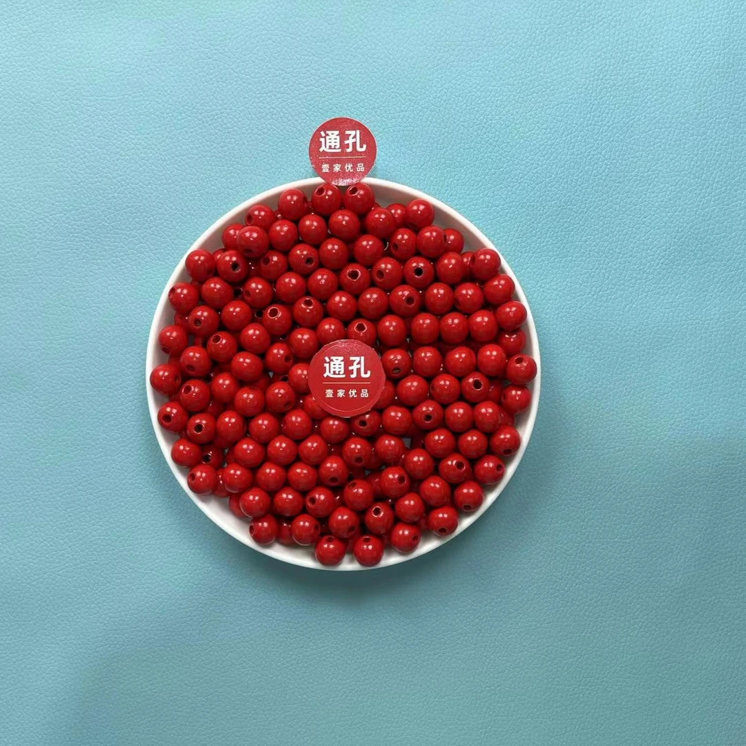 【妙小菡宠粉】12cm通孔木珠 DIY手工辅料