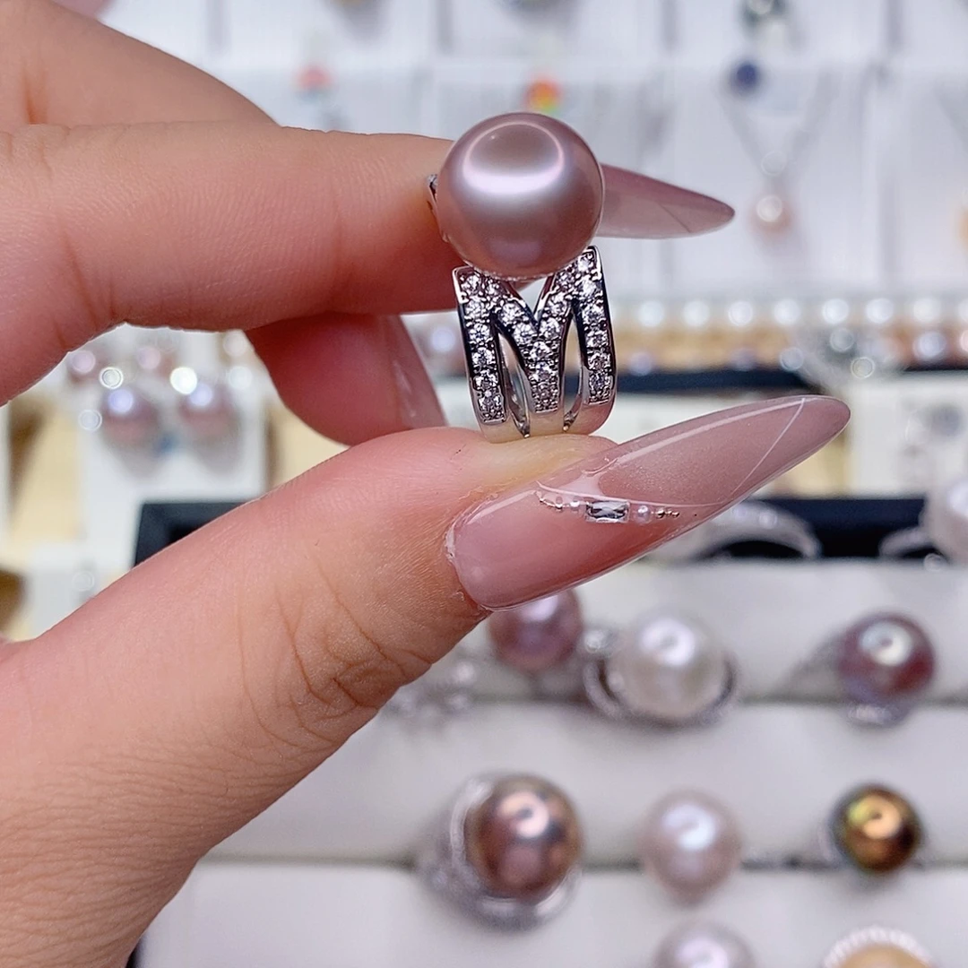 淡水珍珠未镶嵌戒指