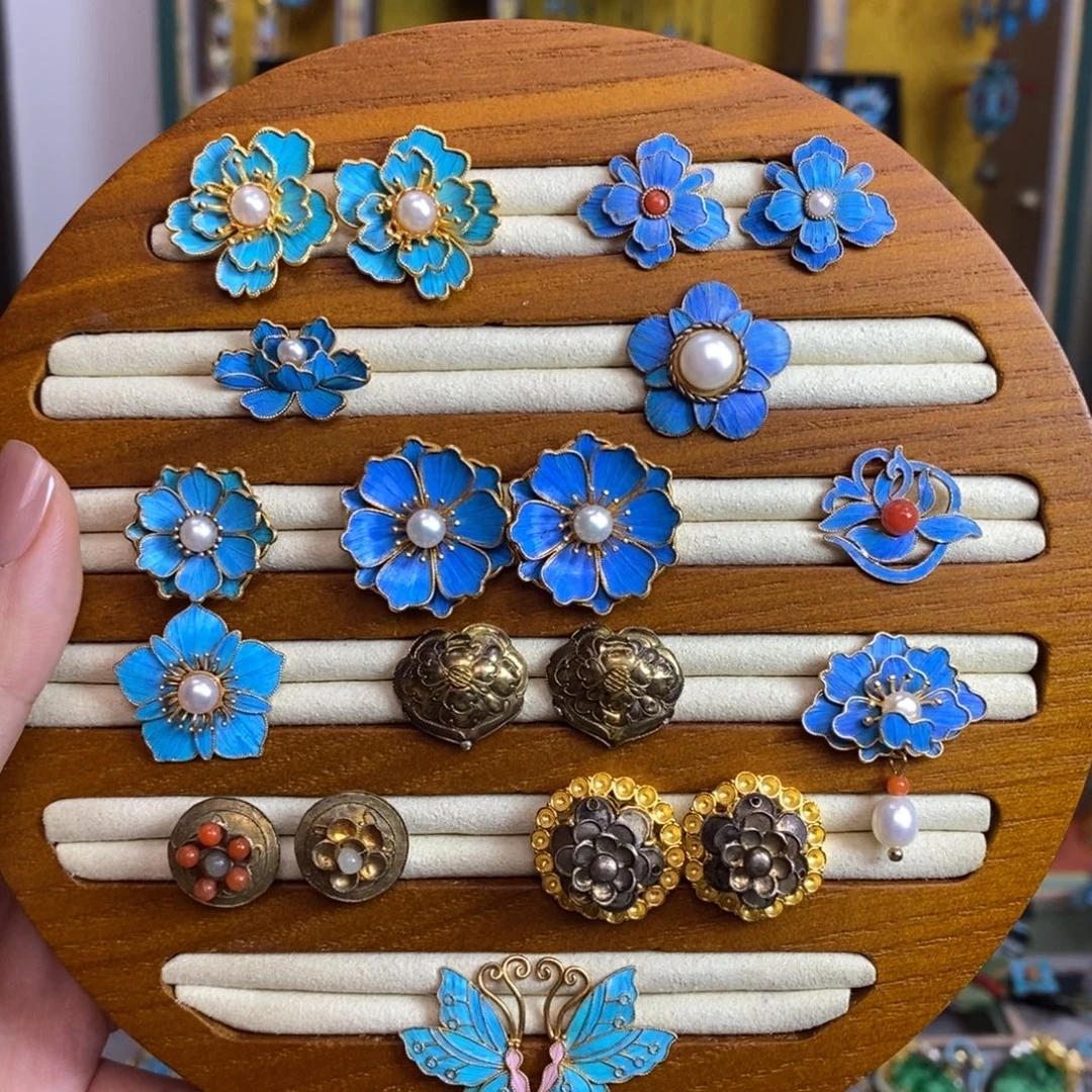 未镶嵌淡水珍珠耳饰