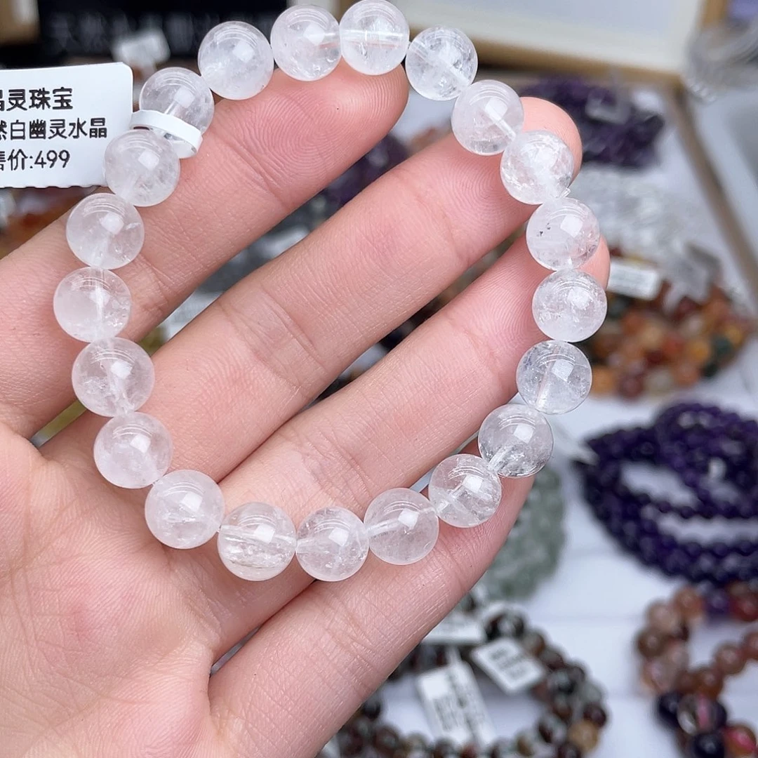 未镶嵌水晶手串天然