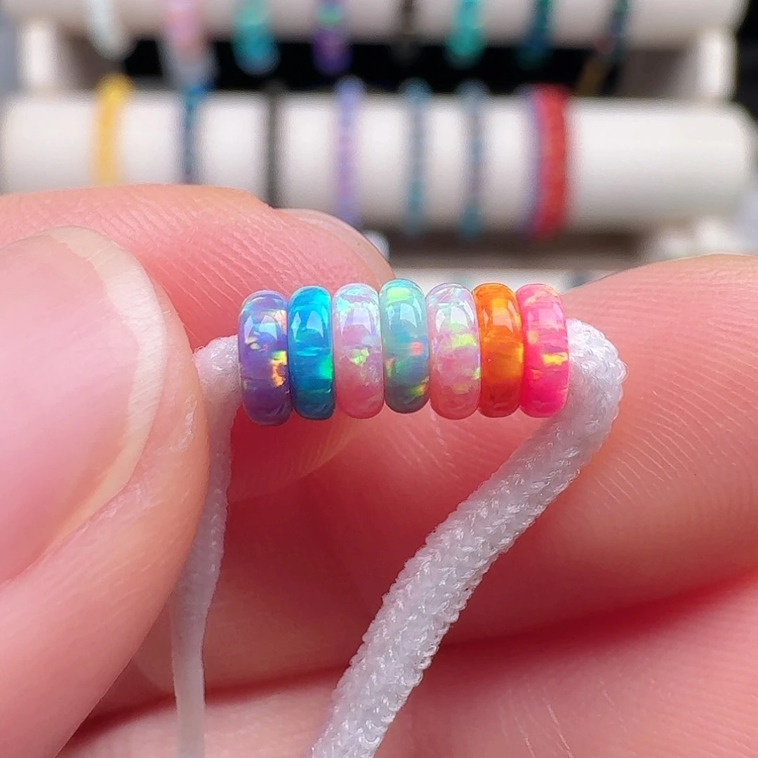 树脂制品人造欧泊卡5隔片一组