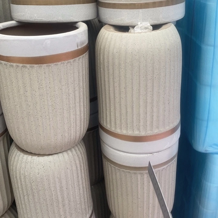 低腰奶茶金边白中号口25/32