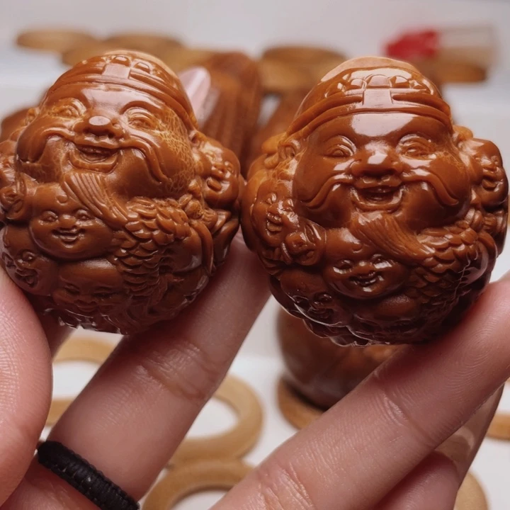 手串/手链橄榄核龙财一对