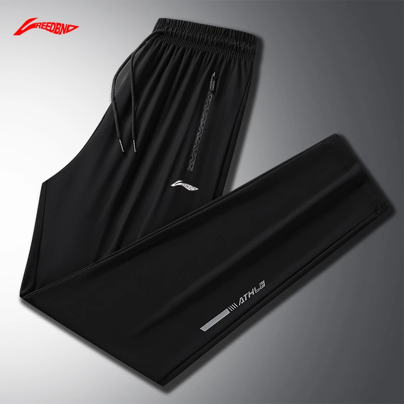 李LN宁冰丝速干裤男女夏季运动宽松大码透气直筒休闲裤男束脚裤