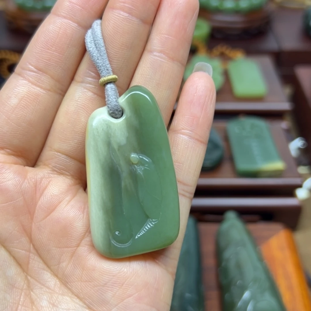 【闪购商品】颈饰未镶嵌岫岩河磨玉（透闪石质玉）用****2悟道