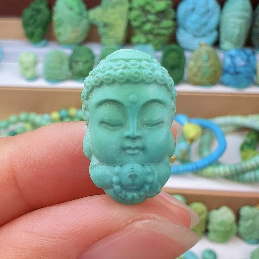 未镶嵌绿松石项链