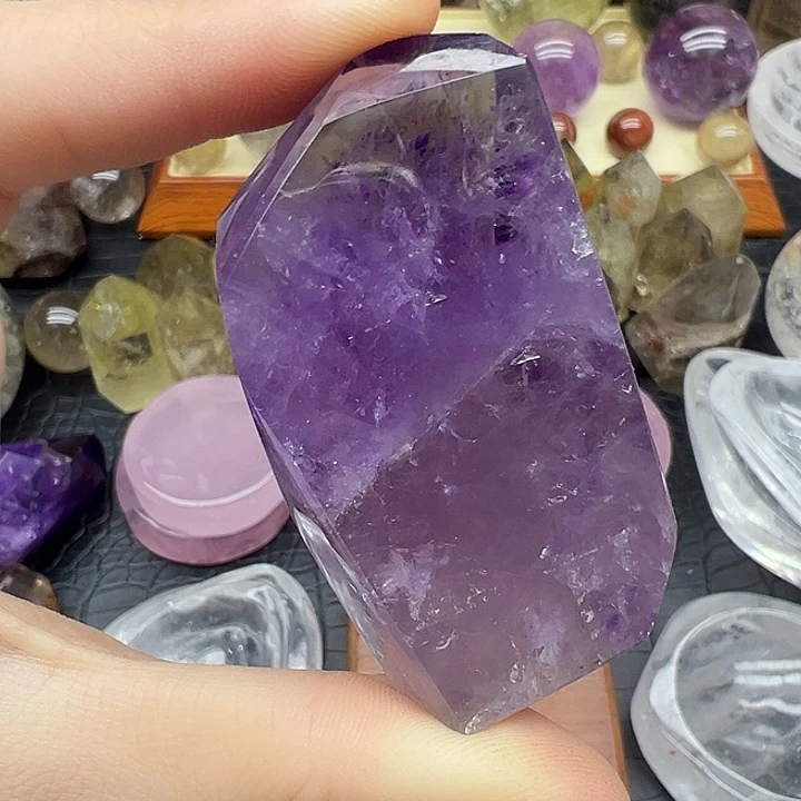 珠宝半成品水晶未镶嵌232水晶