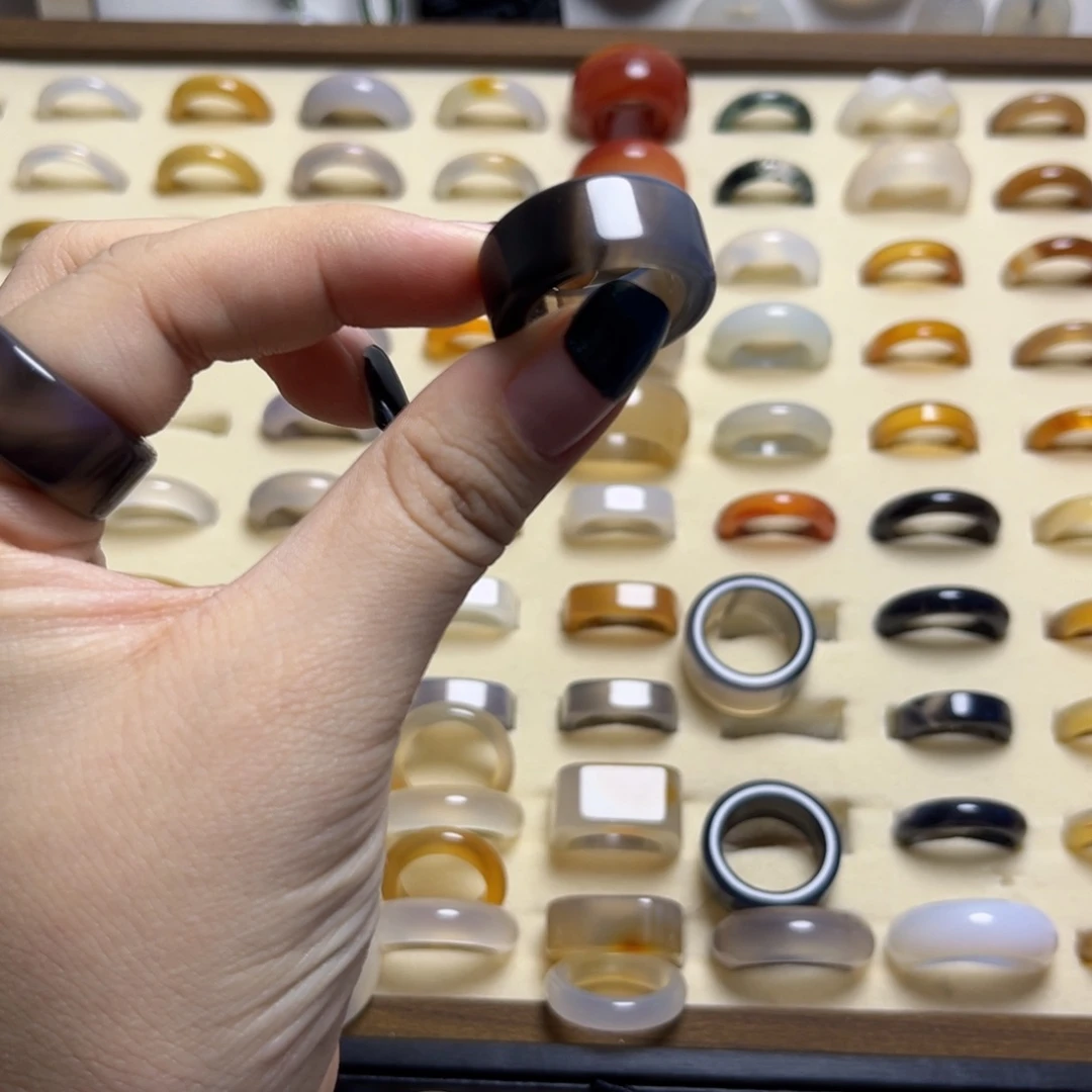 石英质玉戒指合金百**乐