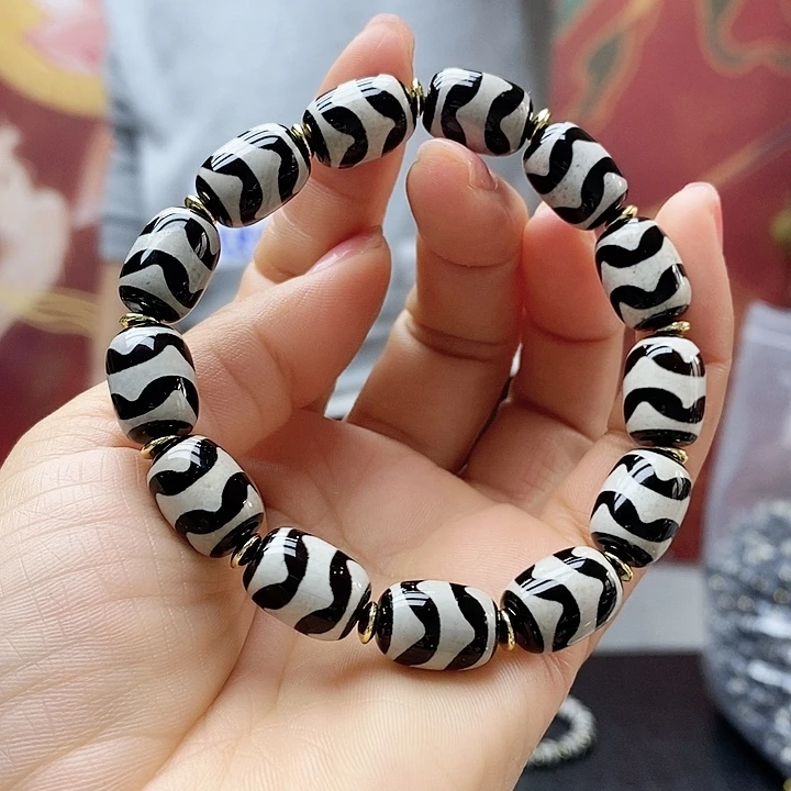 玛瑙/玉髓合金颈饰