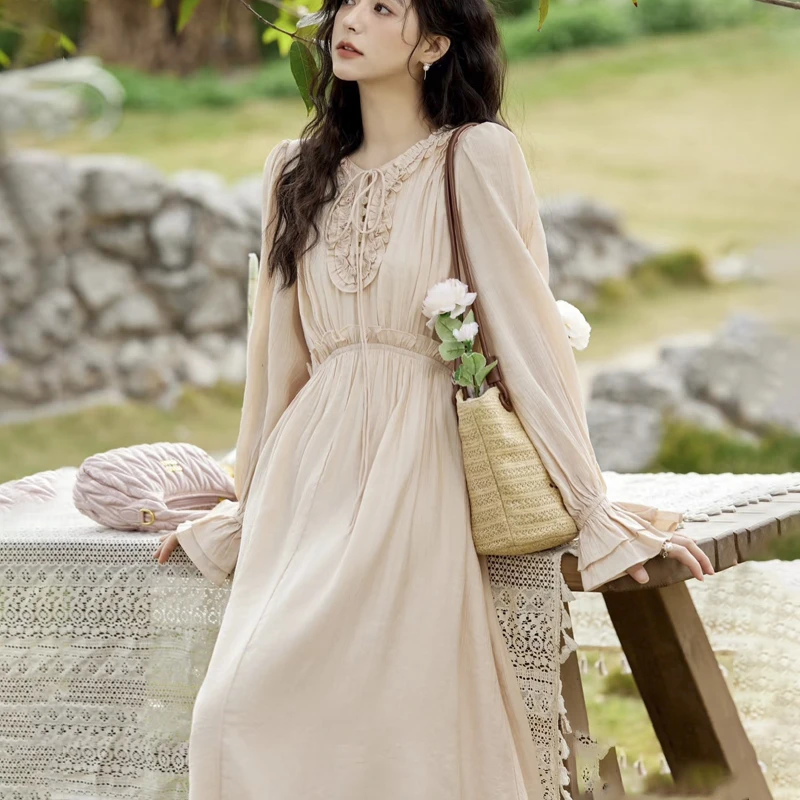 2025年新款连衣裙宽松显瘦时尚夏季法式甜美小众