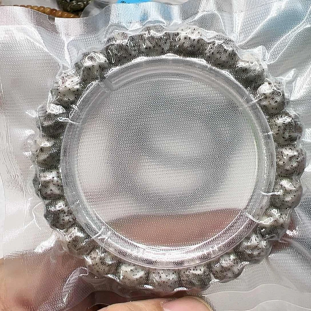 星月菩提手串54灭火糯冰石玉星月菩提单圈无相10