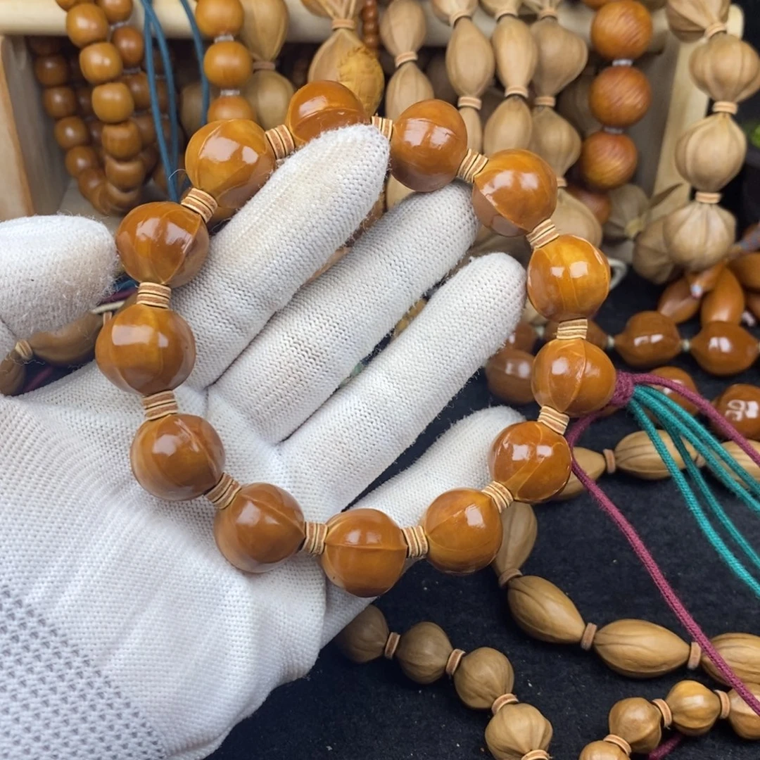 手串/手链橄榄核1718鲨鱼背13颗