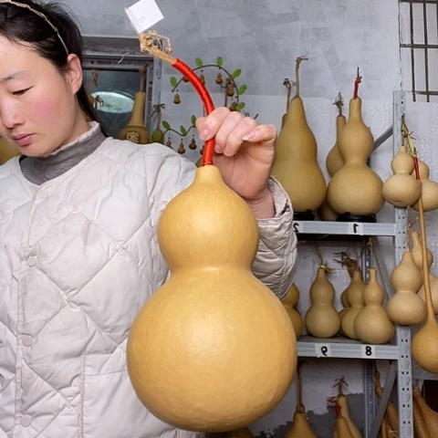 心*意天然植物葫芦文玩