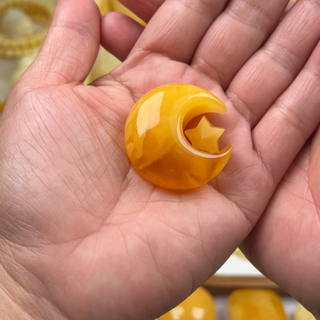蜜蜡未镶嵌颈饰纯天然蜜蜡