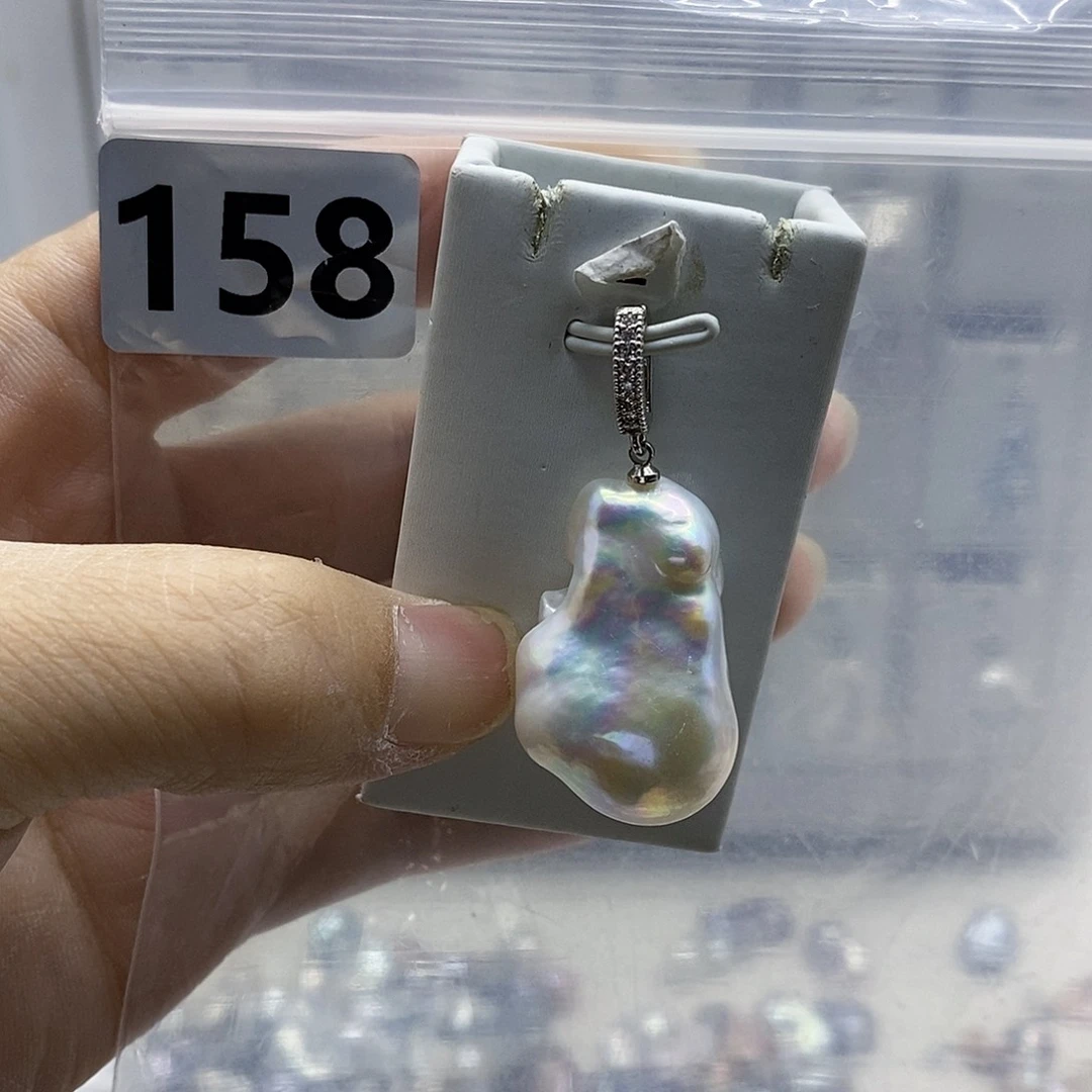颈饰合金淡水珍珠