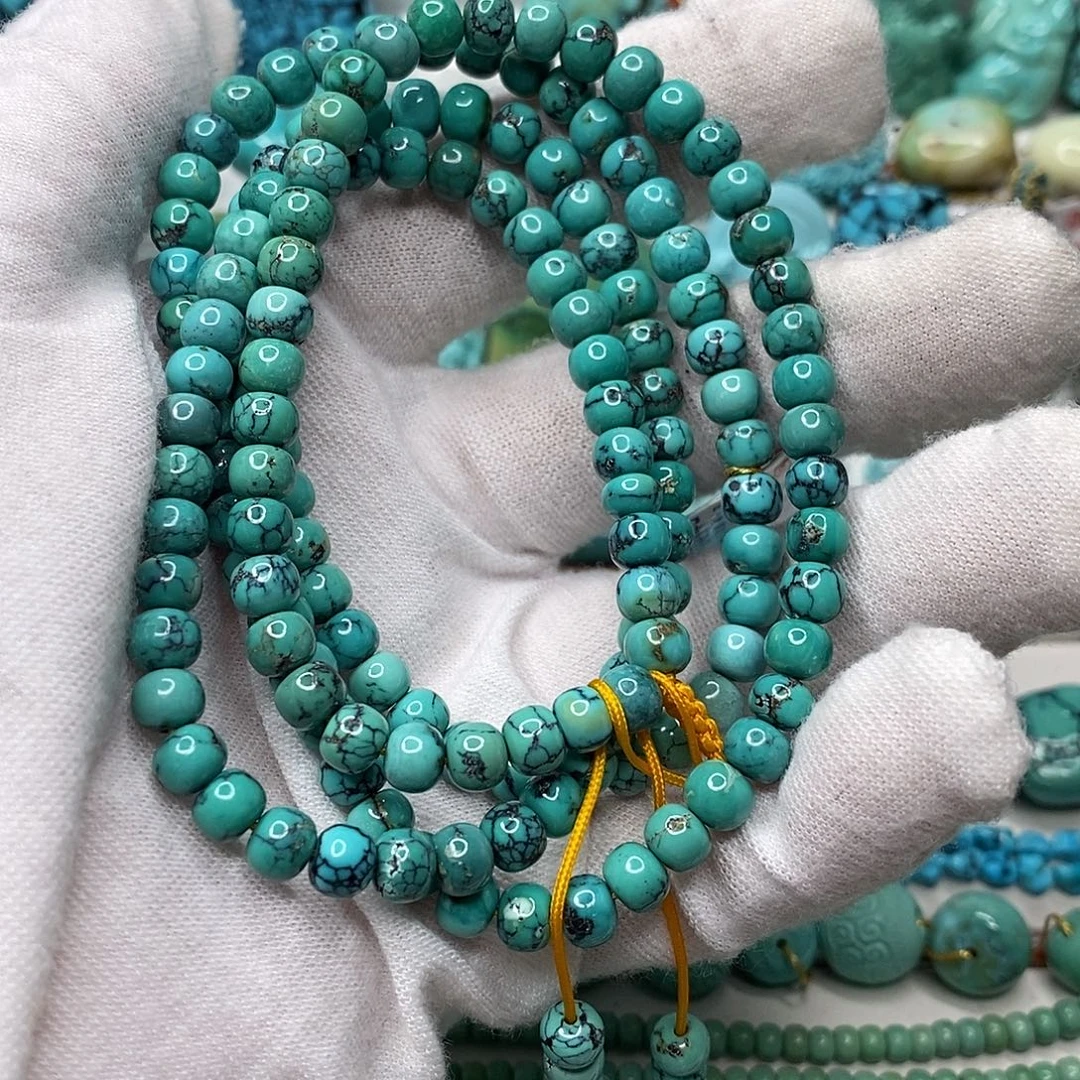 绿松石未镶嵌天然原矿地大质检