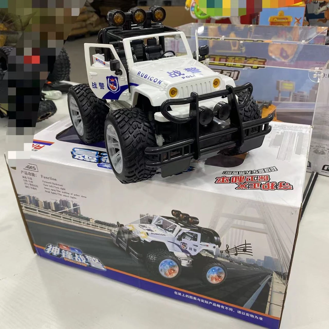 【艾】22厘米白色惯性越野车玩具（电商盒发货）