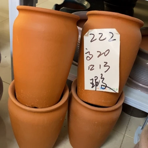 粗陶红陶花盆222