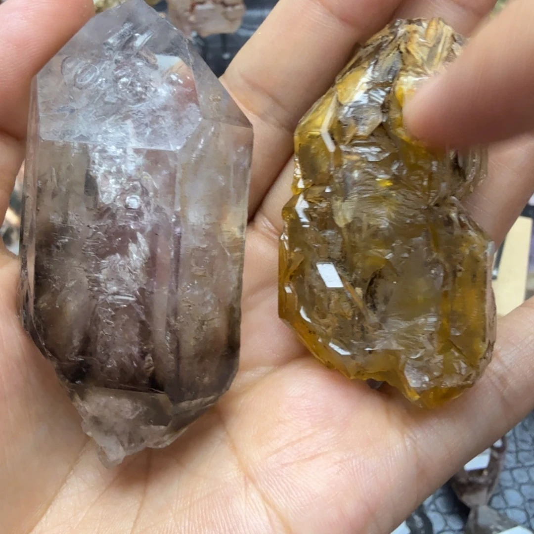 一***秋石材骸骨水晶打包福利