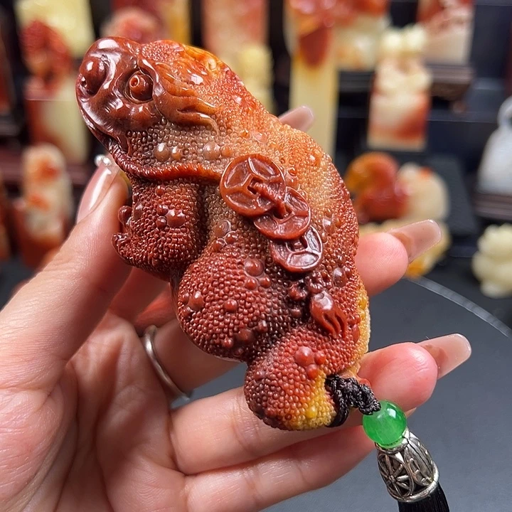 寿山石老性芙蓉石