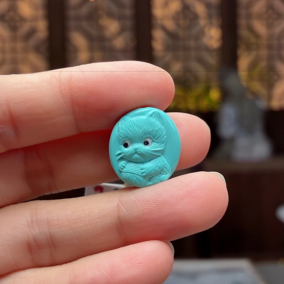 未镶嵌绿松石珠宝奇石