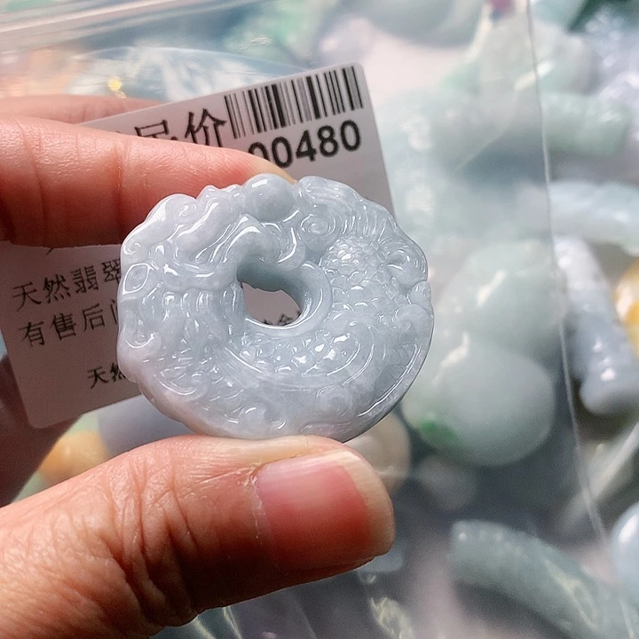 颈饰未镶嵌翡翠480